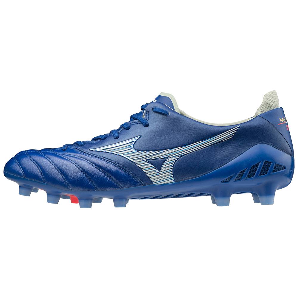 Chuteiras Mizuno Morelia Neo III Made in Japan - Mulher - Azuis - AYJQG4695